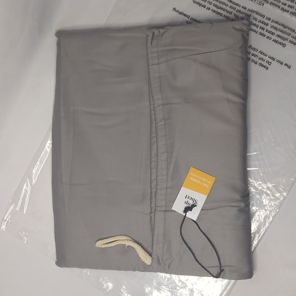 Percale Top Sheet Full/Queen - Picture 2 of 4